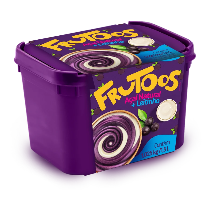 Frutoos Açaí com Leitinho 1,5 L