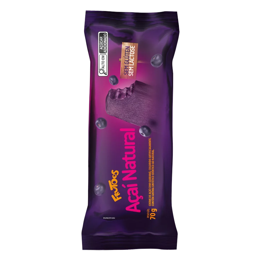 Picolé Frutoos Açaí
